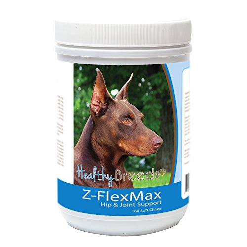 Healthy Breeds Doberman Pinscher Z-Flex Max Dog Hip and Joint Sup...