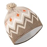 björn daehlie jacke damen weicher Acryl-Wolle-Mix B DÆHLIE Björn Daehlie Damen Herren Mütze Skimütze Strickmütze Bommelmütze Hat Pattern, Farbe:Braun, Artikel:-94003 Peyote