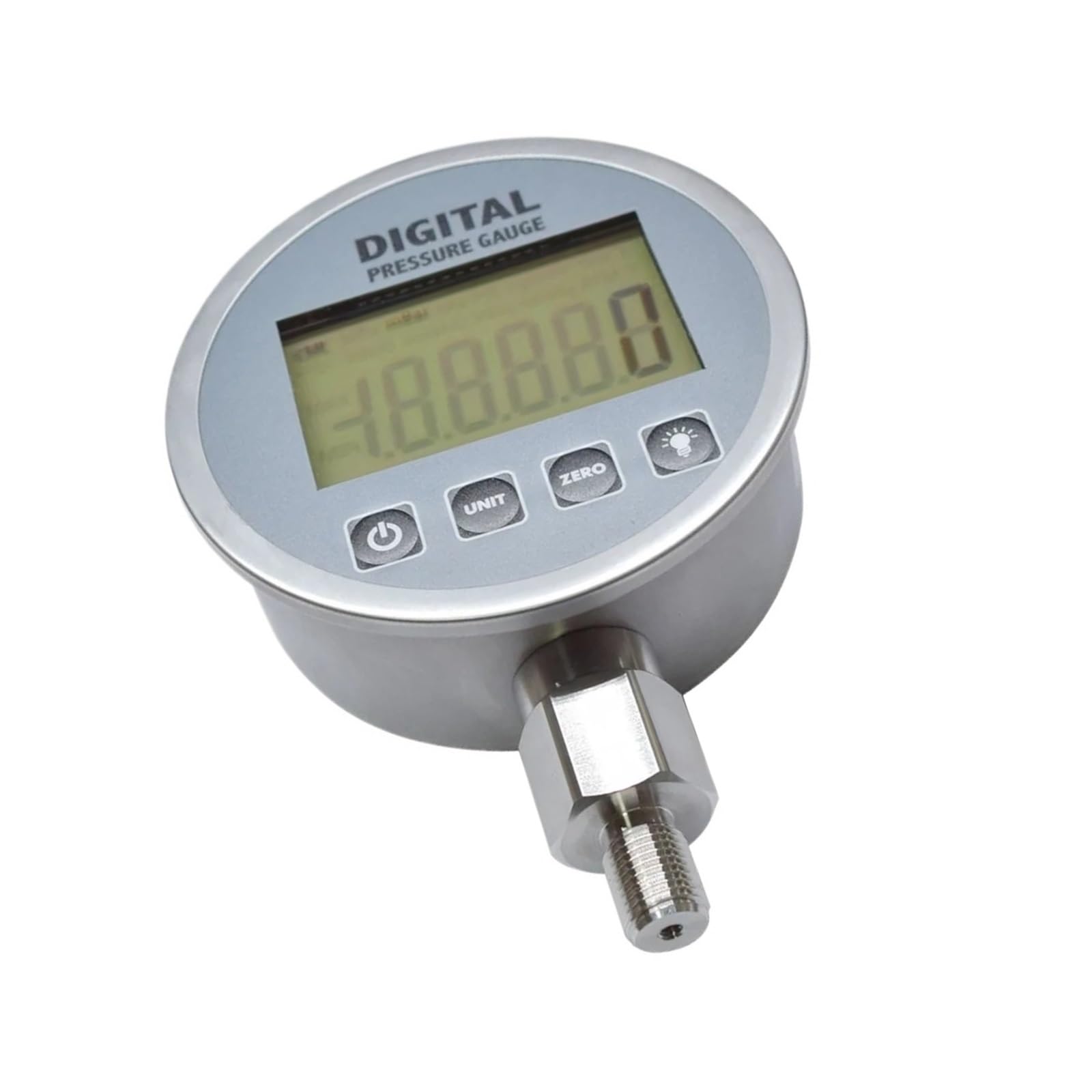 Manometer, DR3720 Digitales Manometer aus Edelstahl mit einer Genauigkeit von 0,2 for Luft-Öl-Wasser-Messwerkzeuge(0-70Mpa)