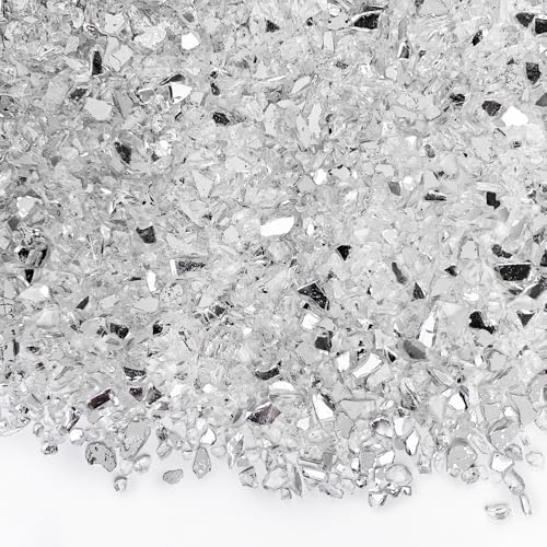 Vidrio triturado HappyFiller para terrario, piedras de cristal para manualidades resina 2