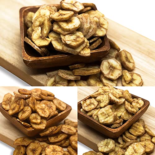 バナナチップス ココナッツオイル 3種類食べ比べセット プレーン 黒糖 塩 キャベンディッシュ フィリピン産 バナナチップ お菓子 スナック クノップ