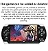 JXD Handheld Game Console 4.3 inch 8GB Built in 2000 Games for Multiple Simulators X6 Retro Video Game Console Mp3/4/Ebook TV Out Mini Hand Portable Game Player Device Holiday (Black)