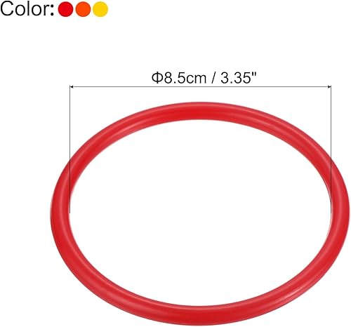 Miniatura 9 de PATIKIL Juego de anillos de carnaval, aro de plástico para fiesta al aire libre