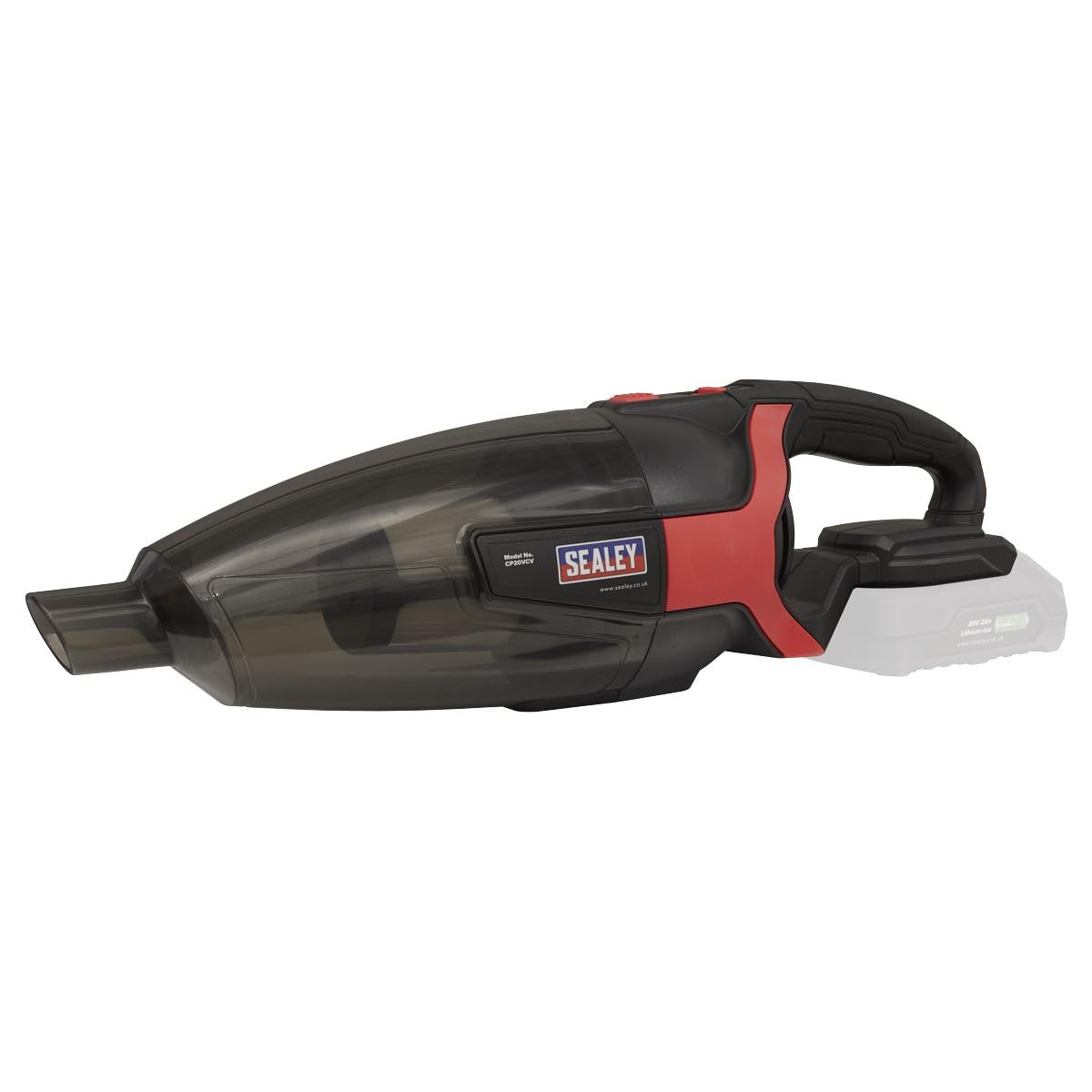 Sealey Cordless Handheld Vacuum Cleaner 650ml 20V SV20 Series - Body Only Gar...