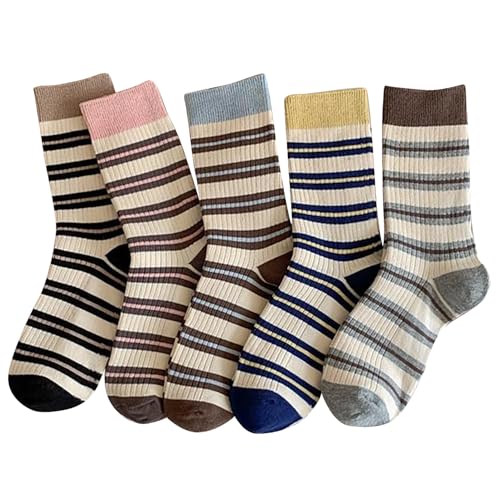 Image of YYaaloa Women Above Ankle Crew Socks Soft Cotton Casual Calf Workout Socks