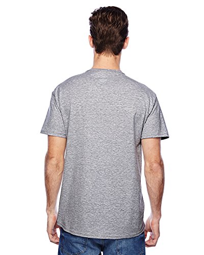 Image of Hanes Men's X-Temp Performance T-Shirt (Light steel, 3XL)
