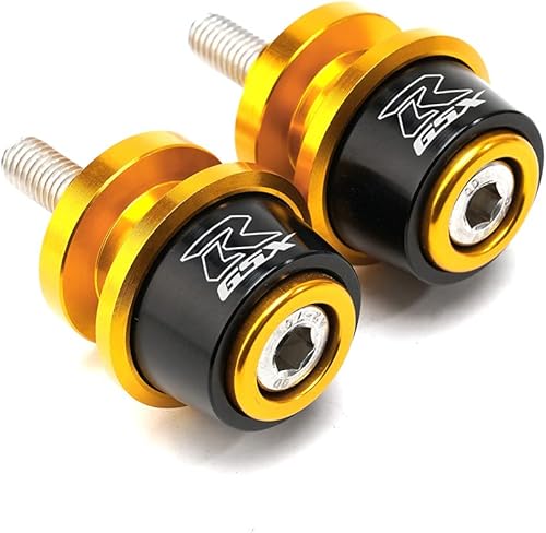 Miniatura 7 de Carretes de brazo oscilante para motocicleta, deslizadores CNC, soporte de brazo oscilante, soporte de tornillo compatible con Suzuki GSXR1000