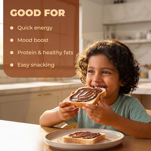Image of Pureheart Nut Spread Choco Mixed Nut (200 gm) Nutty Chocolate Spread for Breakfast, Delicious, Smooth & Creamy Snack