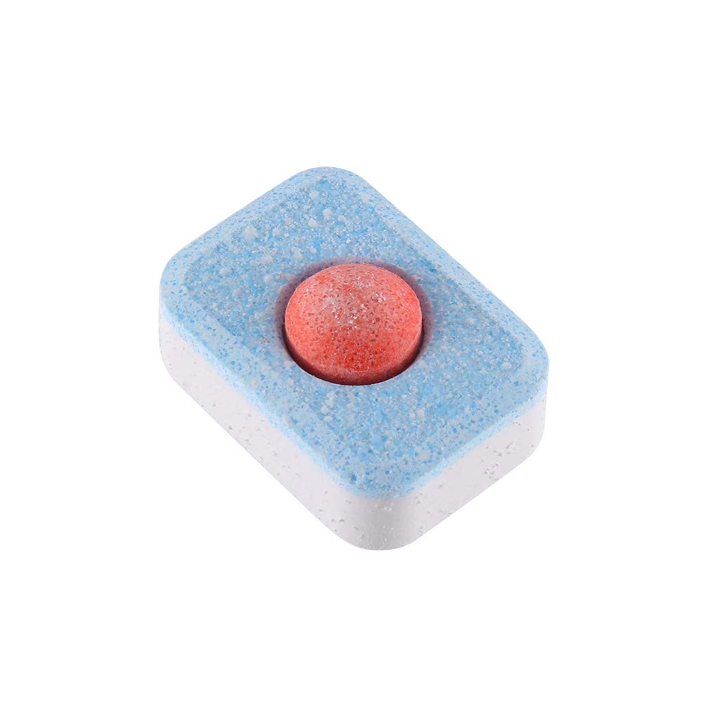 Cliperry 30Pcs Dishwasher Detergent Concentrated Rinse Block Powerball