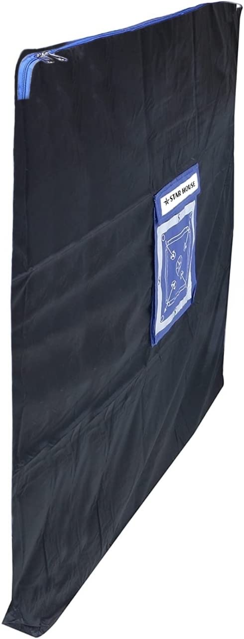 Star House Carrom Cover Bag Black Bag 1