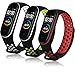 Mugust Compatible con Xiaomi Mi Band 4 Correa/Xiaomi Mi Band 3 Correa, Brazalete de Reloj Recambio Silicona Suave Colorido para Xiaomi Mi Band 4 Mi Band 3 Pulseras