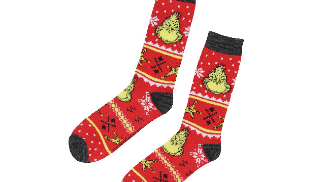 Amazon.com: Seven Times Six Dr Seuss The Grinch Adult Ugly Sweater