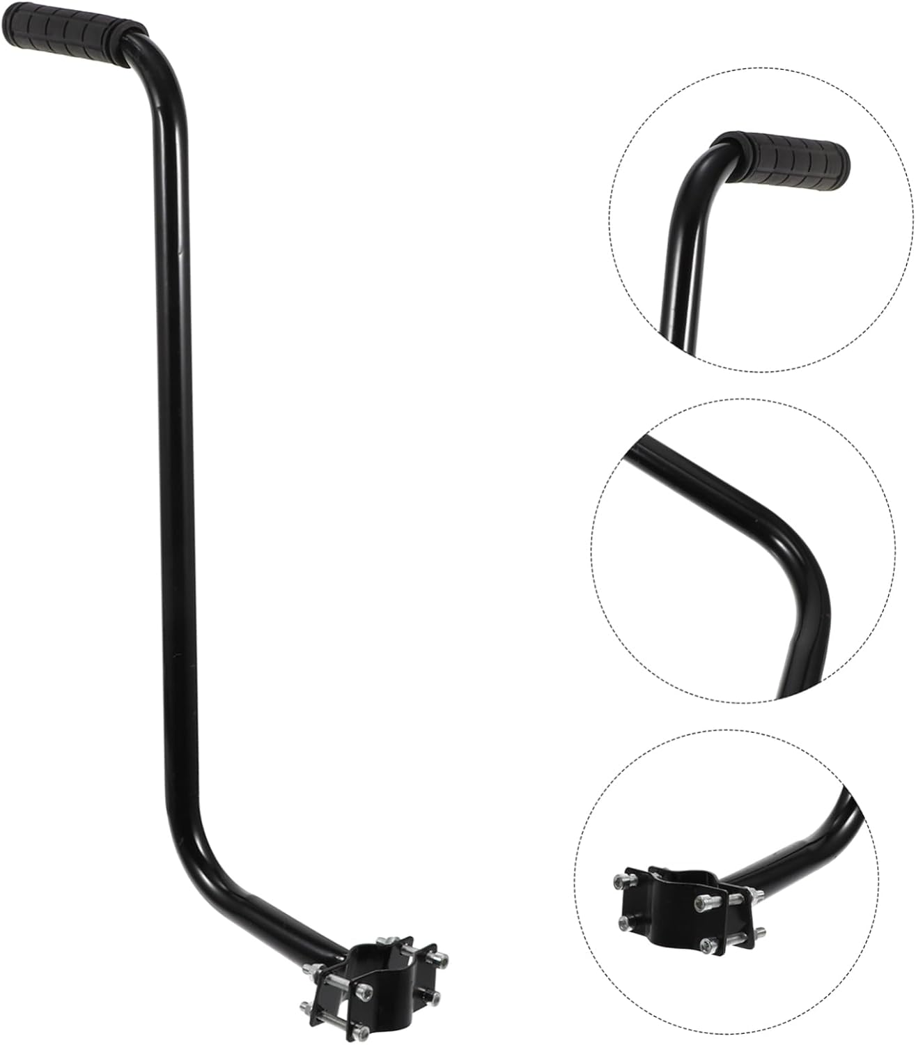 Boy Girl's Training Push Bar Durable Cycling Handle for Learning to Support for Boy Girl Bicycles