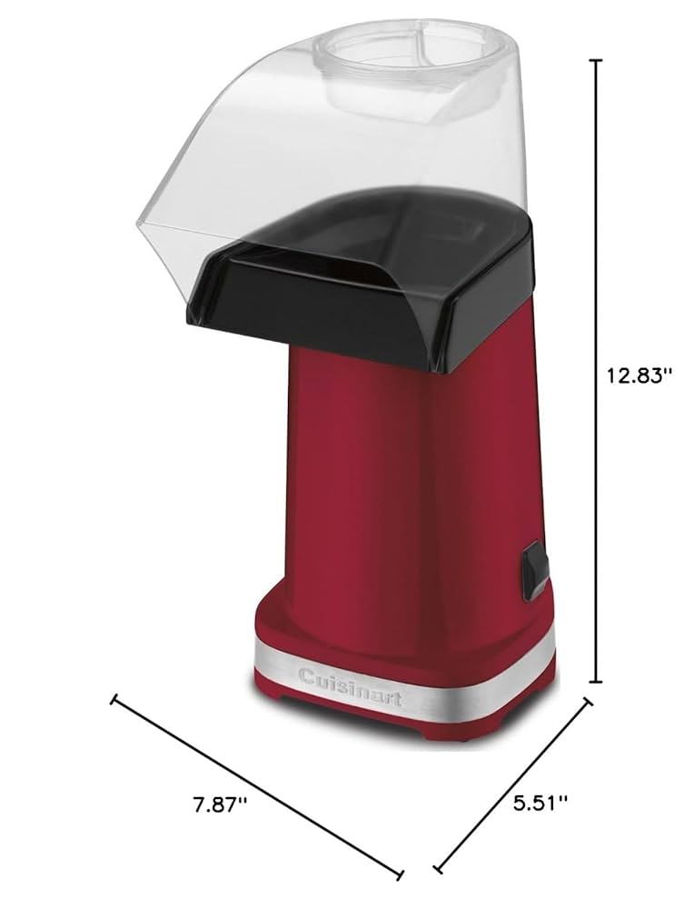 Cuisinart ポップコーンメーカー 赤　送料込み Amazon.com: Cuisinart CPM-700P1 EasyPop Popcorn Maker, Red