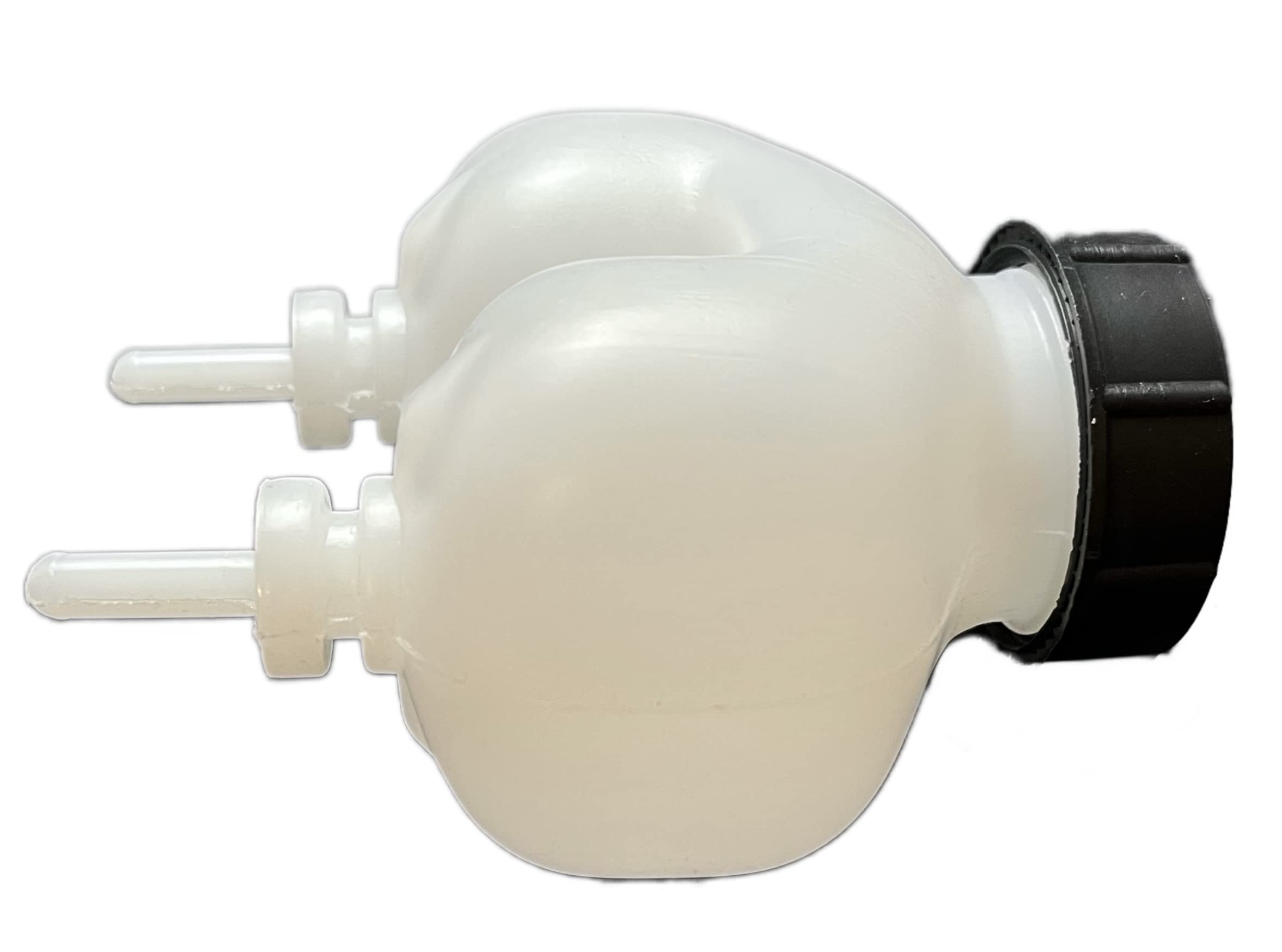 Star 4002 - Vaschetta Serbatoio Olio Freni completa di TAPPO compatibile con FIAT 126 128C CL // Rif. Originale: 4362537 4394446 *** VERS. CON USCITA TUBI DRITTI ******