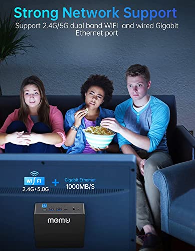 Awow Mini Pc 8Gb Ram 256Gb M.2 Ssd, Intel Celeron J4125 (Up To 2.7Ghz) Windows 11 Mini Desktop Computer, Micro Pc Support 4K, Dual Wifi, 2X Hdmi, 4X Usb, Bt 4.2 For Business/Home/Office #TOP4