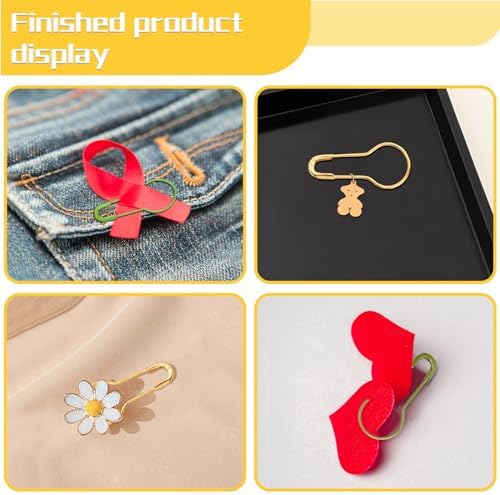 Kollase Crochet Markers, Metal Stitch Markers for Knitting and Crocheting, Accessories and Supplies (M-600 pcs) — view 6