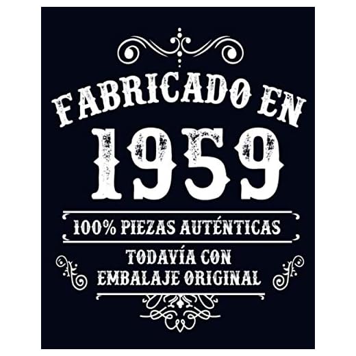 Fabricado en 1959 Todavia Con Embalaje Original: Feliz cumpleaños niña de 62 años escribiendo un diario | Cuaderno en blanco con 120 páginas / 8x10 pulgadas