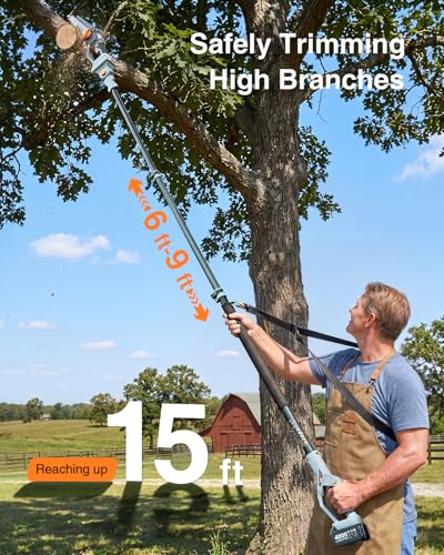 TaskStar 8-Inch Brushless Pole Saw