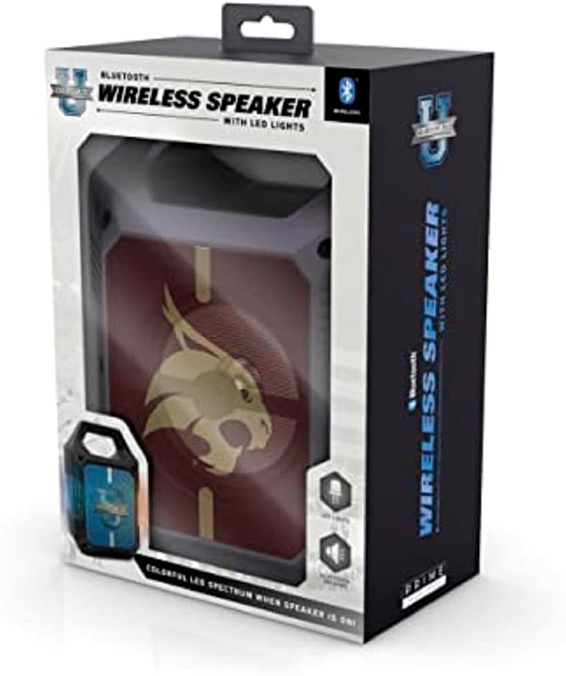 SOAR NCAA Unisex ShockBox XL Wireless Bluetooth Speaker