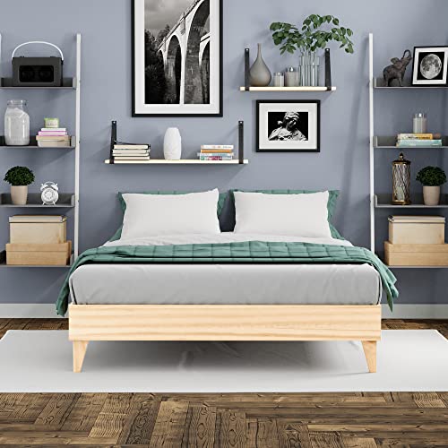 CARDINAL & CREST Wood Bed Frame - Made with 100% New Zealand Pine...