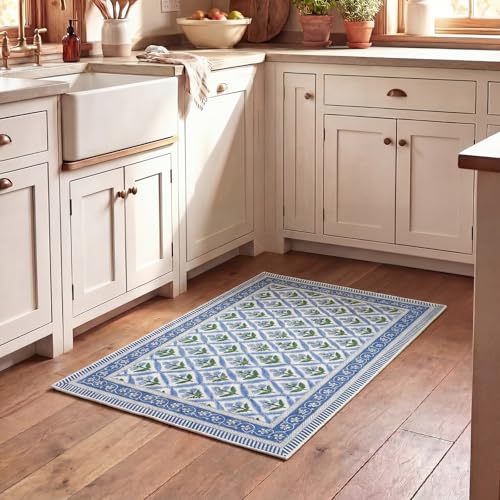 Tapete decorativo boho 60x90 cm lavable antideslizante miniatura 6