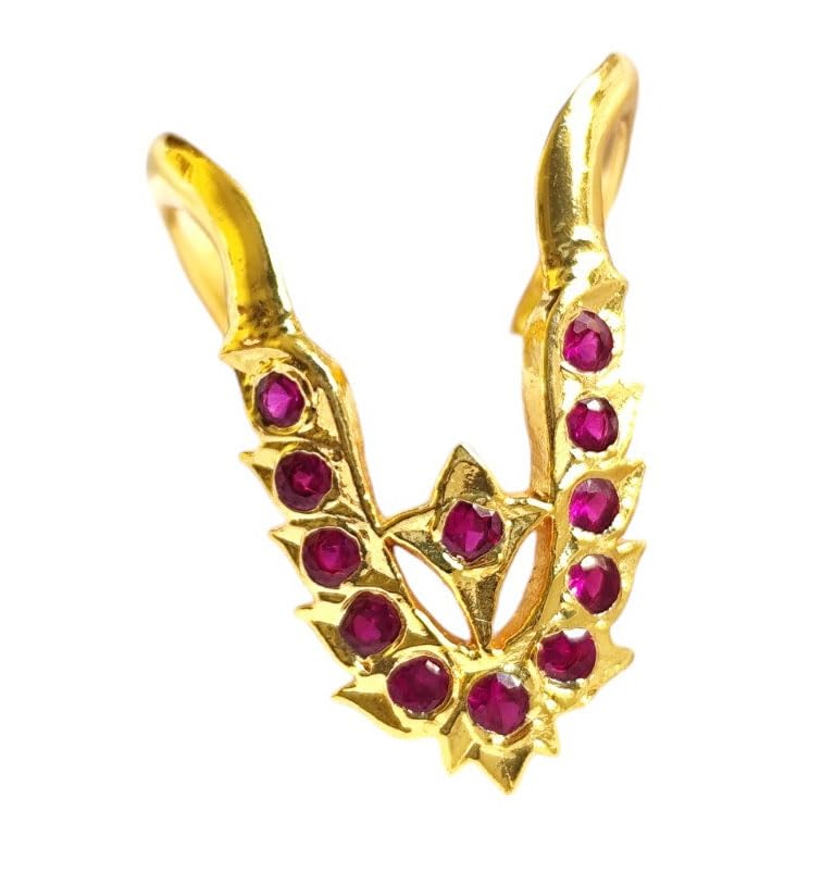 Covering Ring | Five Metal Impon Ring for Women | Fashion Jewellery | Pink Stone Unique Design & Classic Accessory | Covering Ring for Women & Girls-image-3