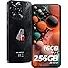 OUKITEL C3 Smartphone Ohne Vertrag 16GB+256GB/1TB 6.52 Inch Mobile Phone Android 14,Simlock-Free Handy ohne vertrag günstig 5000 mAh Battery,13MP + 5MP, Dual SIM 4G Smartphones Schwar