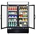 MAXX Cold V-Series Double Glass Door Merchandiser Refrigerator, 54