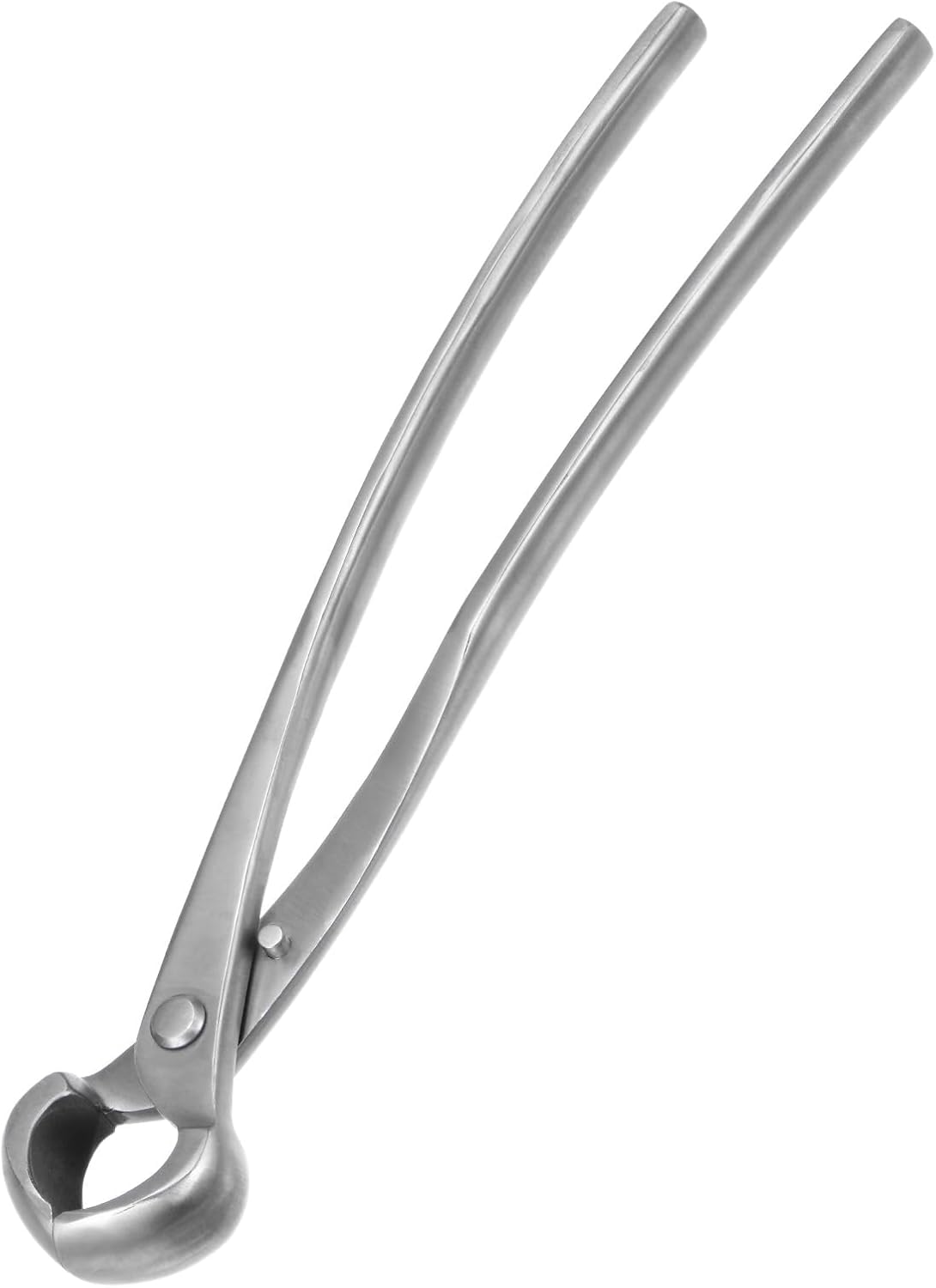 Attrezzo per Bonsai in Acciaio Inossidabile da 28 Cm - Taglierina di Precisione con Pomello per Potatura E Modellatura di Bonsai, Strumento Ideale per La Cura E La Silver 11
