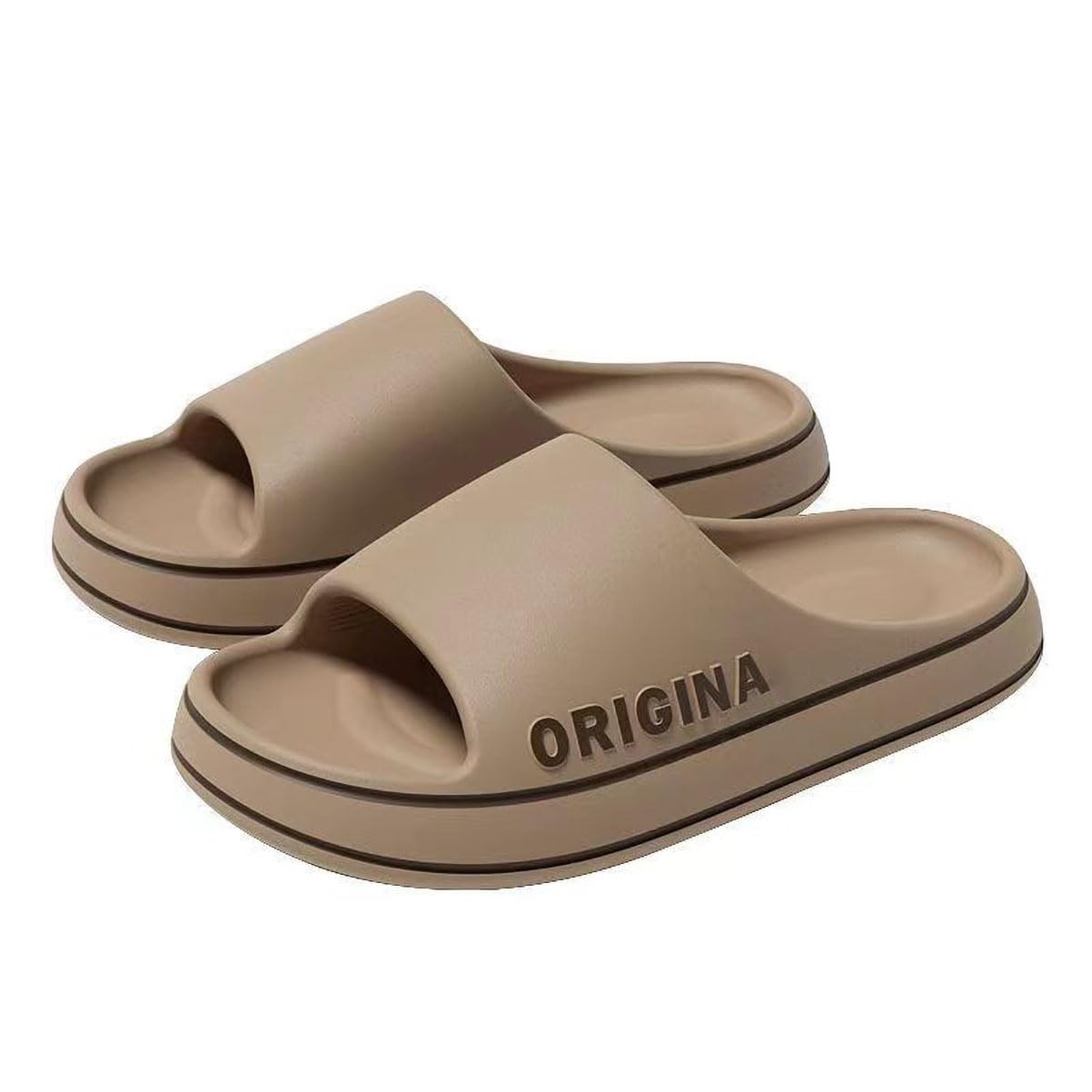 SMIUPIN Unisex-Adult Slide Sandals Soft Shower Shoes Non Slip Bathroom Slippers Lightweight Pool Slippers