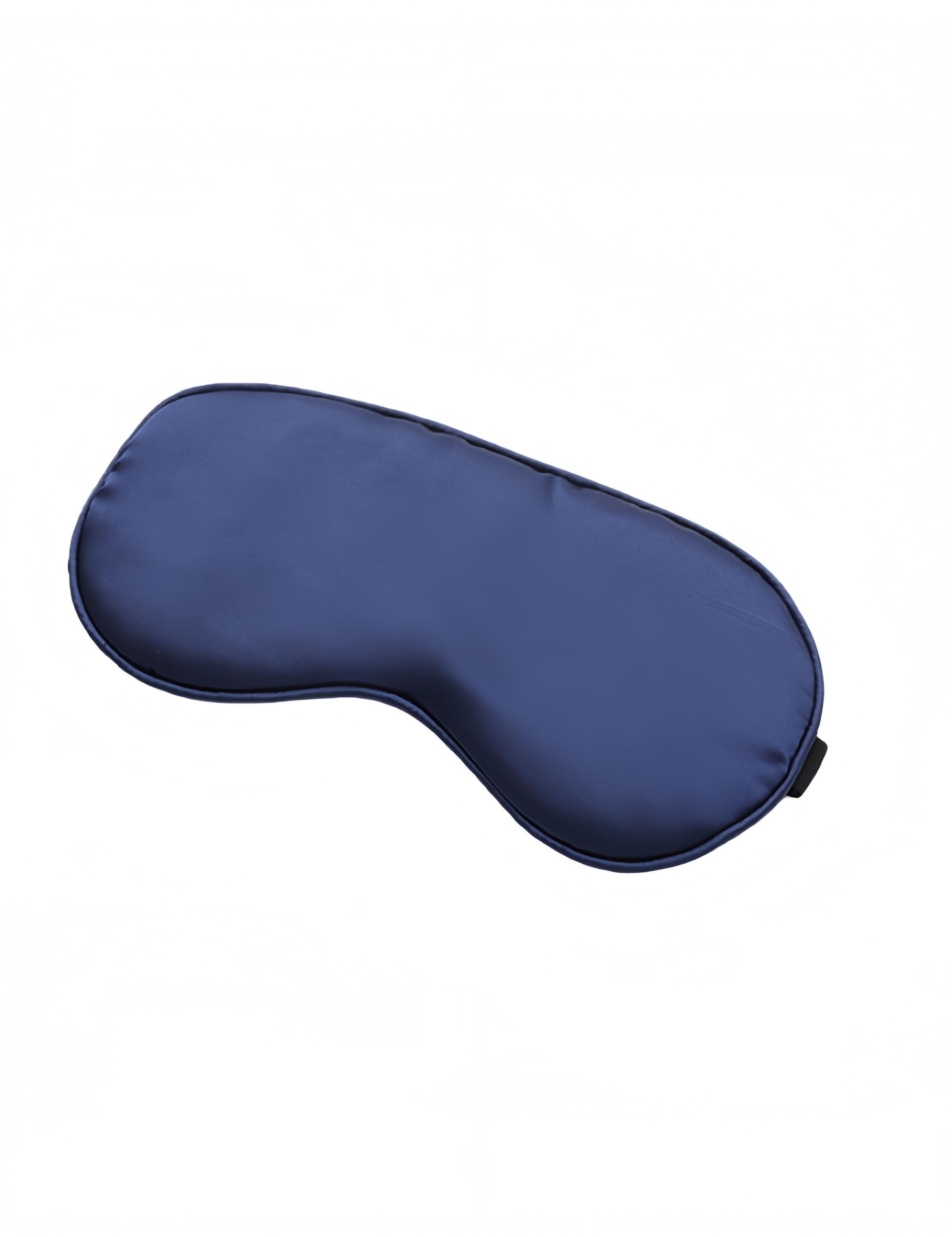 1 Pack Double-Sided Mulberry Silk Eye Mask Adjustable Ear-Hook Design Cool Breathable Sleep Mask Non-stifling Eye Cover for