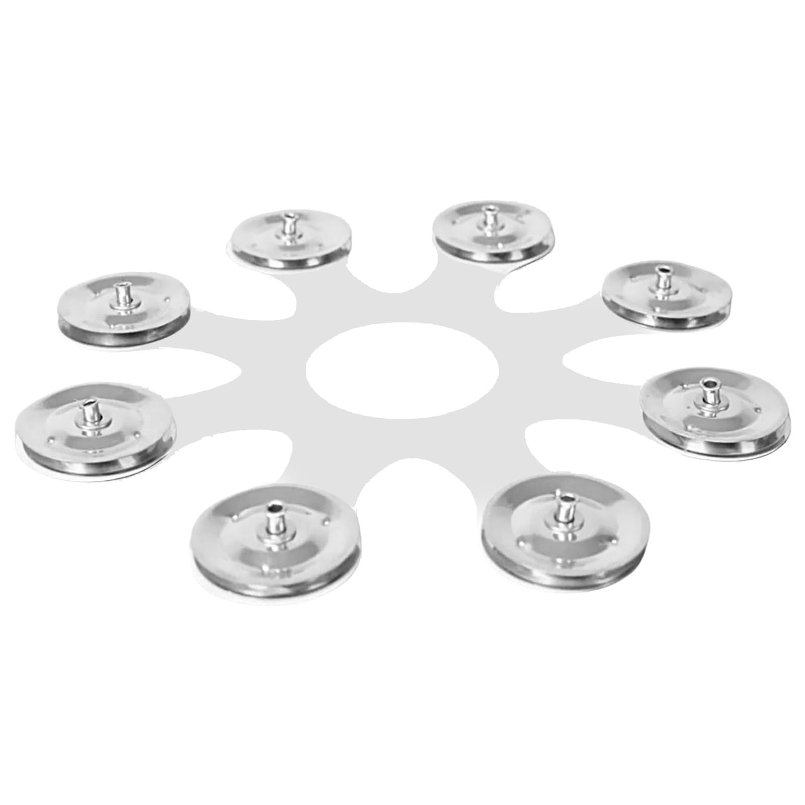 mioosho Cymbals Bells Accessory Drum Cymbals Rings Drum Cymbals Bells Drum Cymbals Rings Metal Texture Drum Accessories Set