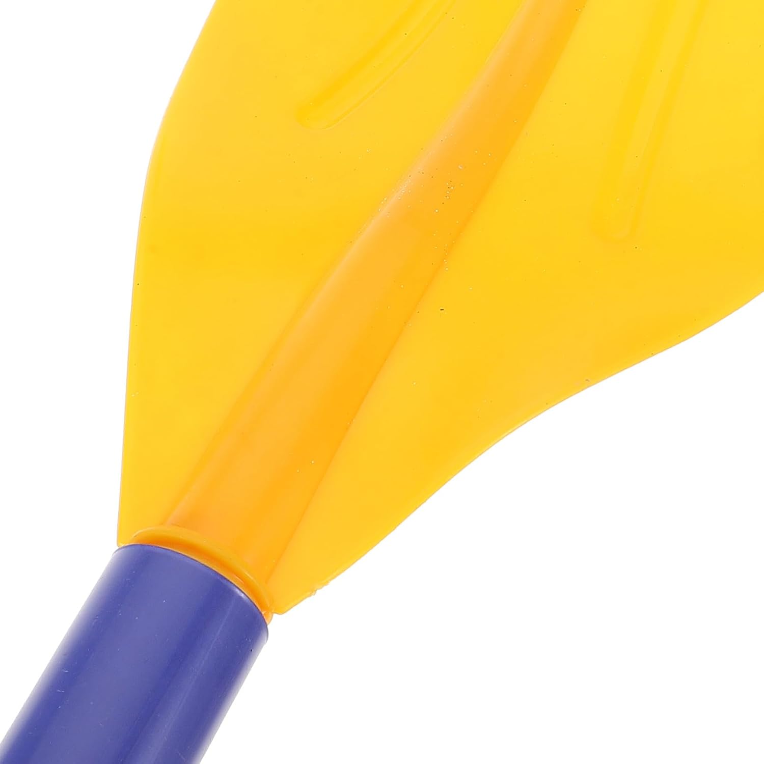 2pcs Inflatable Kayak Paddles Plastic Boat Oars 120cm Yellow Portable Canoe Paddles for Rafting and Boating Sports