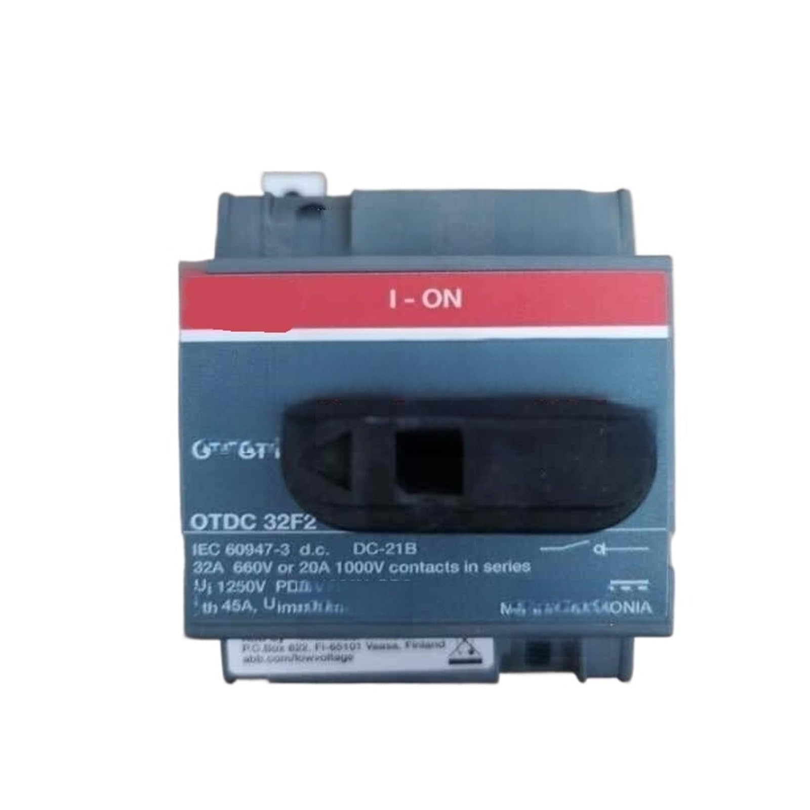 Interrupteur d'isolement OT200E03P sectionneur tetrapolaire de coupure