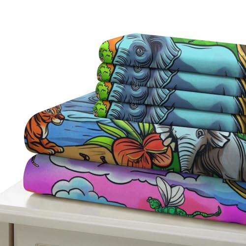 Housse de couette avec fermeture éclair pour literie king size