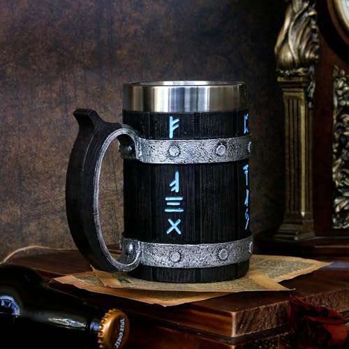 Vaso Vikingo 21oz con Asa y Acero Inoxidable miniatura 2