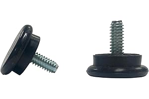 1 Inch Furniture Legs with 5/16"-18 Table Chair Levelers