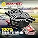 Bravex Ignition Distributor Cap and Rotor Kit fits Chevy Express 1500 GMC Jimmy Olds 96-07 4.3L V6 D328A 10452458 DR475 Brass Terminals