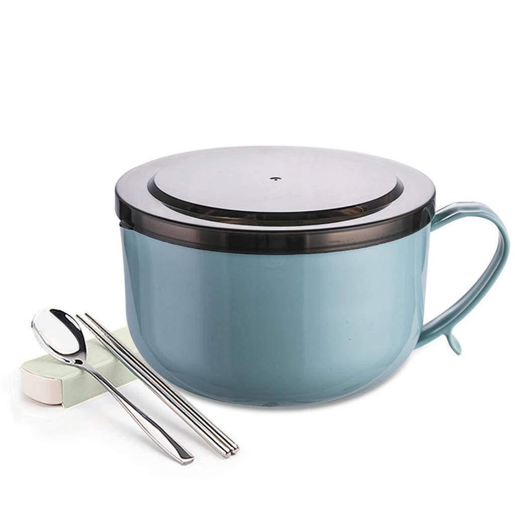 Bol à soupe 1200 ml en acier inoxydable pour nouilles instantanées