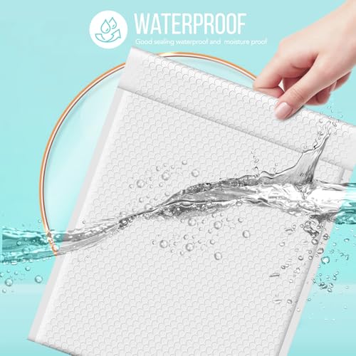 Fuxury Bubble Mailers 12X15 Inch White Padded Envelopes 25 Pack Large Bubble Mailer Strong Adhesion Padded Mailer,Self-Seal Bubble Envelope thumb #4