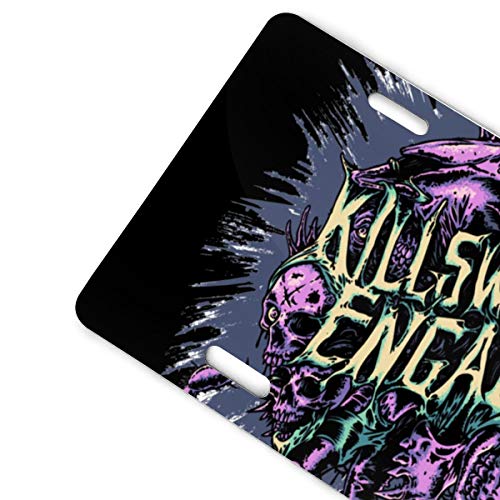 AILSAYA Kil-Lswitch E-Ngage Metal License Plate Tag License Plate Frame Accessories 6x12 - Thumbnail 5