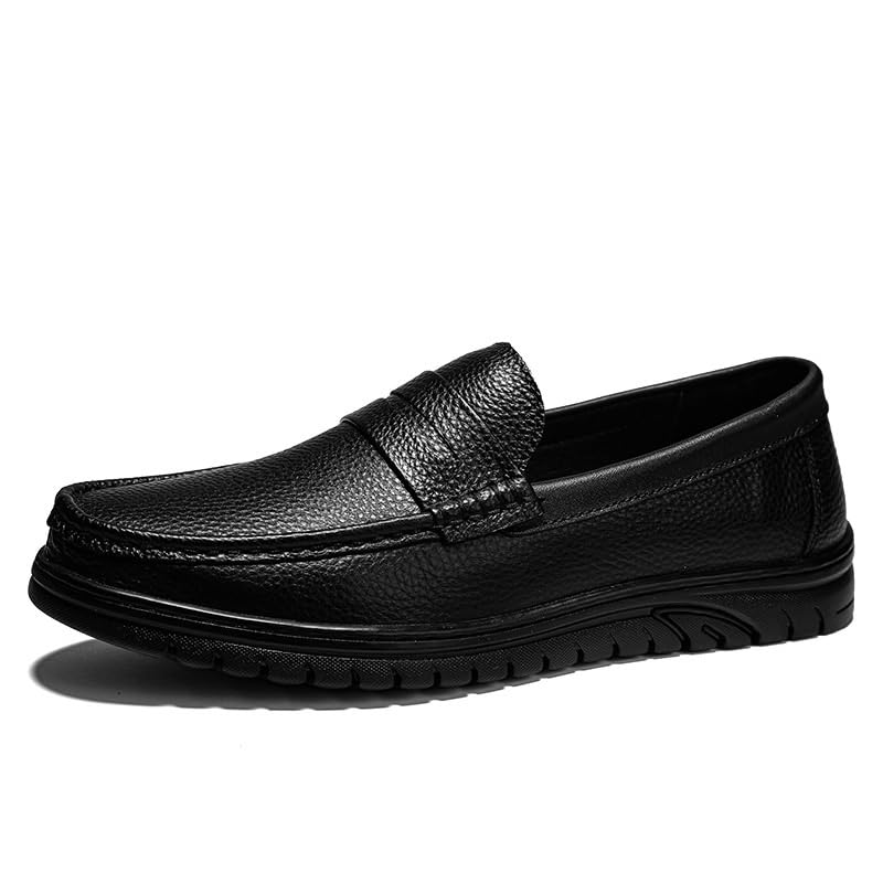 Men's Business Derby Shoes Classic Formal Oxfords Wingtip Brogue Slip-On Loafers Comfortable Dress Shoes