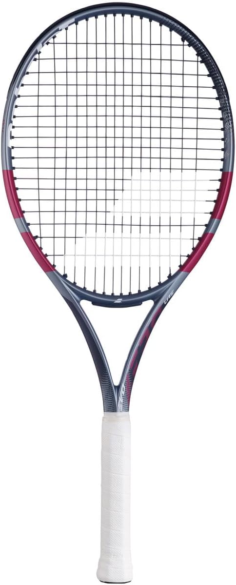 Raqueta de Tenis Babolat Evo Aero Lite Encordada, Gris/Rosa miniatura 2