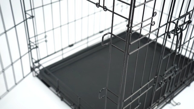 PETSWORLD Solid Steel, Foldable, Single Door Dog Crate, 42 inches + Dog Bed w/Divider| Heavy Duty, Foldable, Easy to… - Image 8