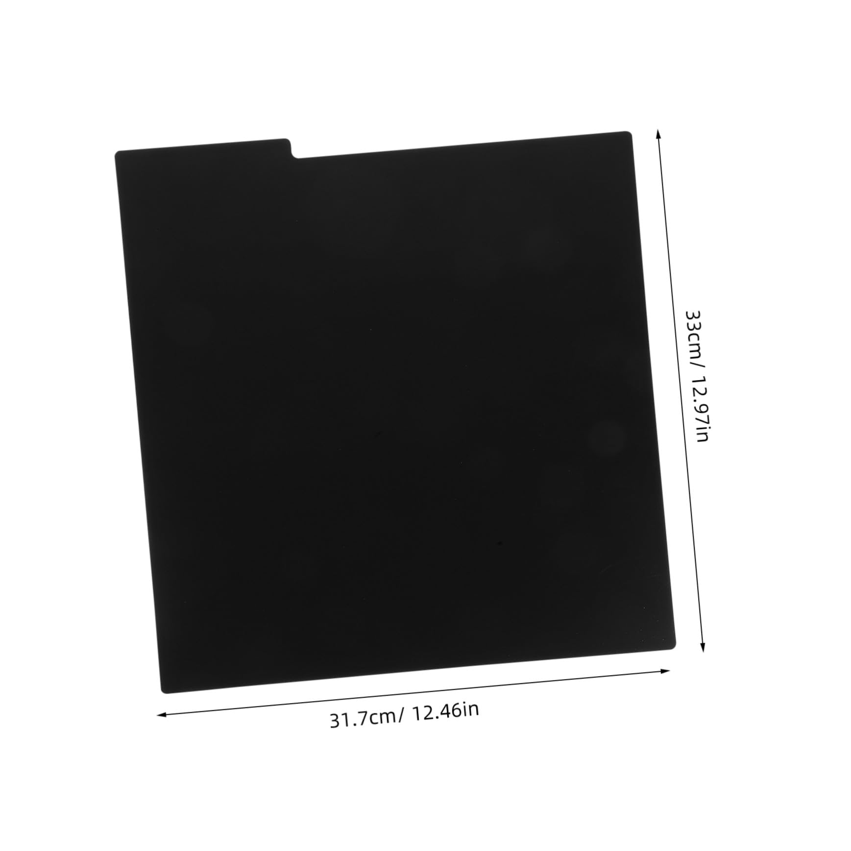 8 Piezas Divisores De Vinilo Para Vinilos Separadores De Plástico Negro Reutilizables Para Organización En Estantes Con Superficie Escribible Resistente Al Agua