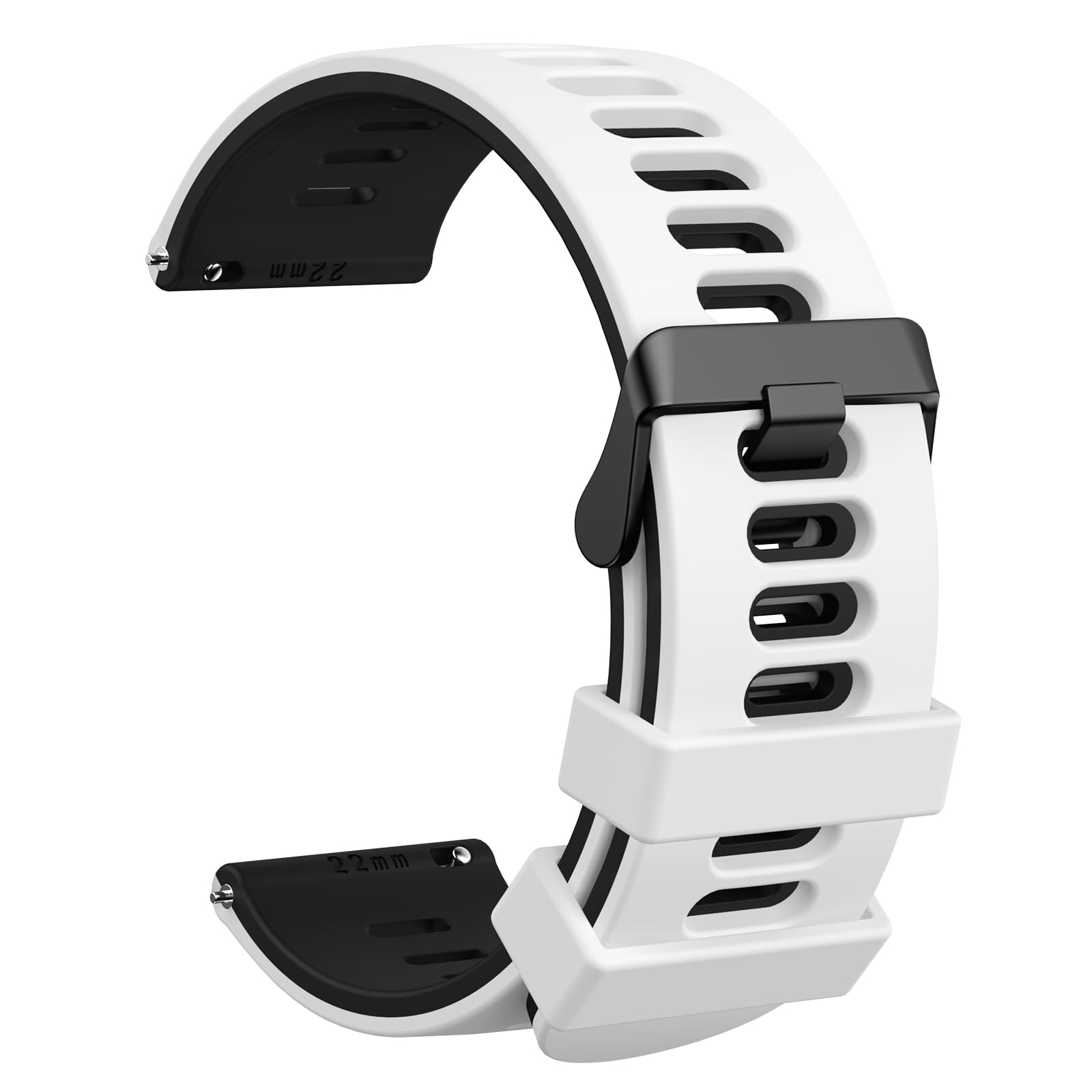 Meliya Silicone Watch Bands Quick Release 20mm 22mm Soft Silicone Rubber Sport Replacement Watch Strap for Women Men