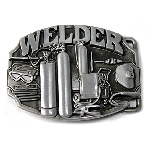 NCERYE Men's Gift Welder Belt Buckle for Jeans, Western Clothing, Novelty Accessory...