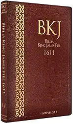 BÍBLIA KING JAMES 1611 ULTRAFINA AMPLIADA MARROM