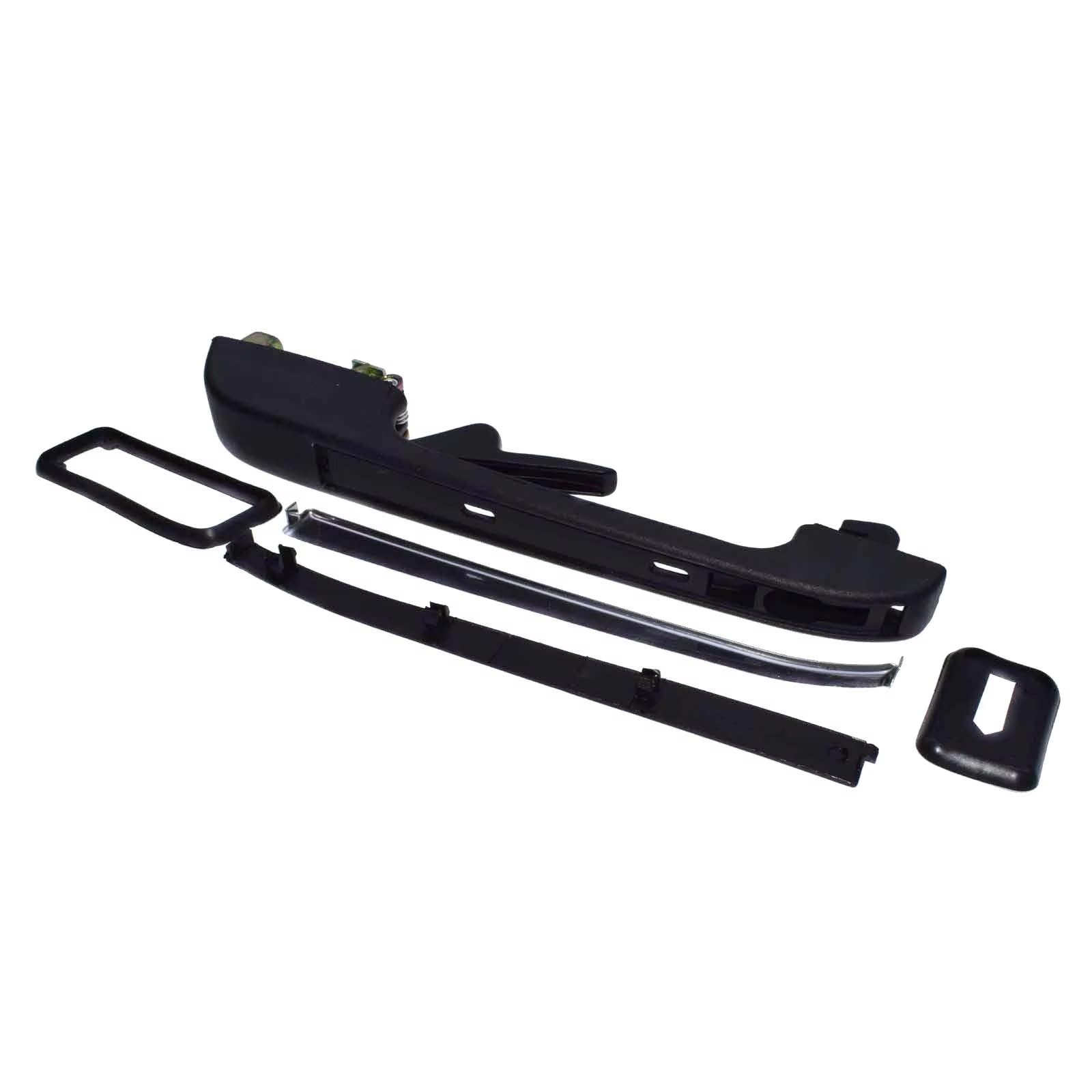 Qjahxkf Rear Right Replacement Exterior Door Handles Exterior Outside Door Handles 191837205A 191837206A For Vw For Golf For Jetta For Quantum For Rabbit For Scirocco Outer Handle(Rear Right)